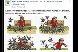 Skandalingasis politikas Vincą Kudirką pavadino antisemitu