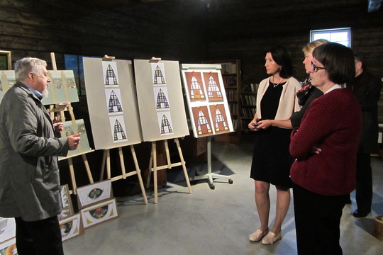 Menininkai prisideda prie istorinės Dubingių bažnyčios atgimimo