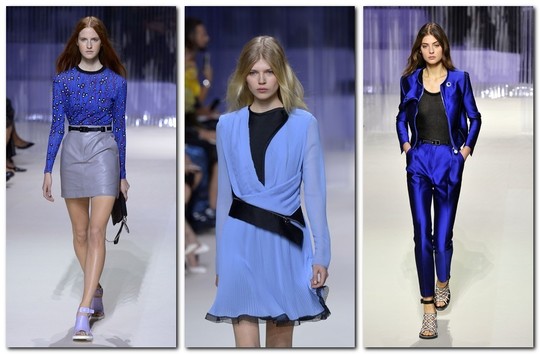 „Carven“ pavasario ir vasaros kolekcijai išnaudojo mėlyną paletę