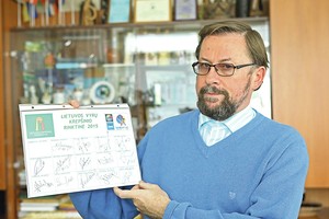 Autografų medžiotoją įkvėpė legendinė Sovietų Sąjungos pergalė