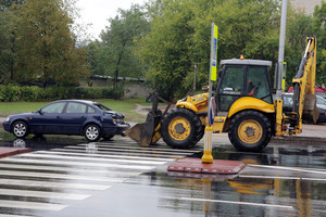 Avariją padaręs neblaivus traktorininkas pabėgo iš greitosios