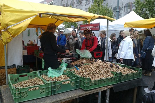 Riešutautojai vos spėja suktis: pirkėjai be derybų bruka pinigus