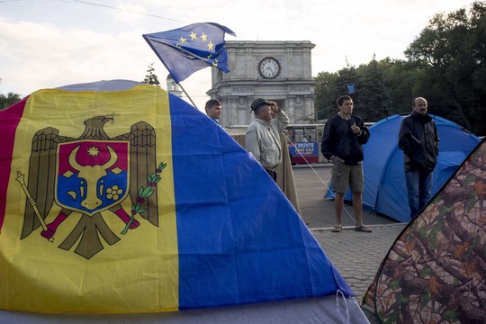 Kišiniovo centre ruošiamasi milžiniškai protesto akcijai