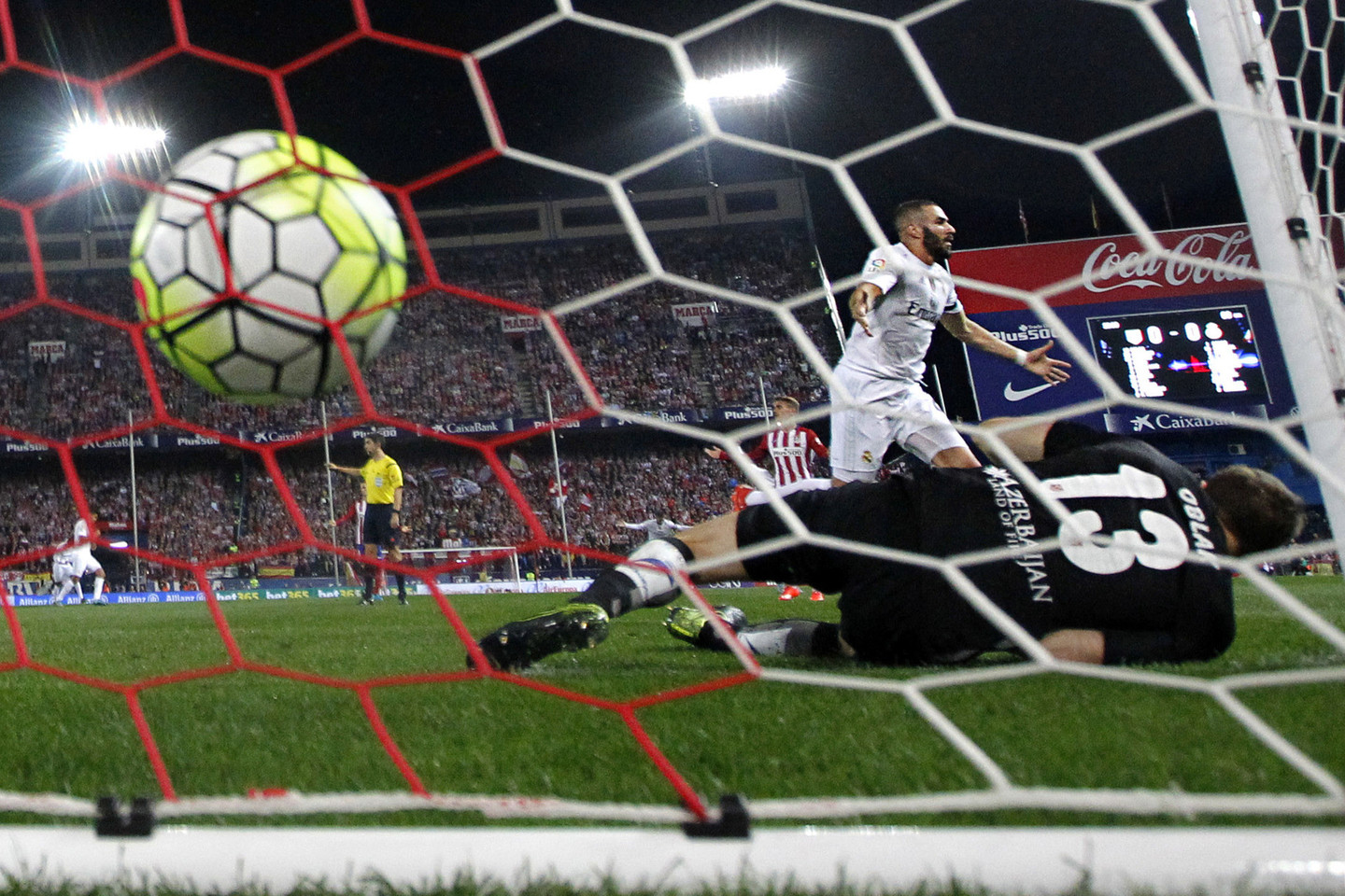 Madrido komandų „Atletico“ ir „Real“ rungtynės baigėsi 1:1.