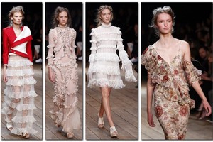 Ant „Alexander McQueen“ podiumo – Viktorijos laikų moteris