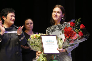 Didele premija įvertinta pedagogė jau žino, kur dės pinigus