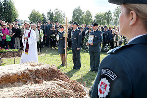 Pagerbtas Radviliškyje žuvusios pareigūnės atminimas