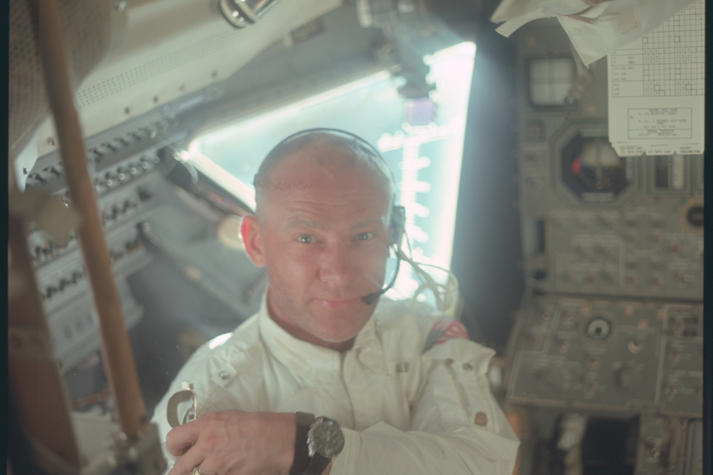 Astronautas Buzzas Aldrinas.<br>NASA nuotr.