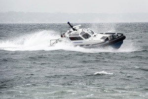 Prie Lesbo salos žmonių kontrabandininkai taranavo švedų katerį