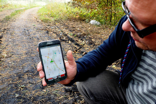 Ar pagalbos tarnybos kada nors tiksliai matys, kur tu esi?