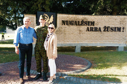 V. Ušacko sūnus: „Savanoriu tapau ne dėl viešumo, o iš idėjos“