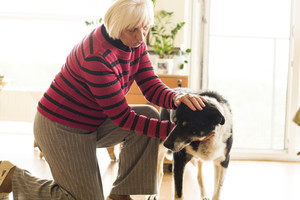 Šunį iš prieglaudos pasiėmusi moteris tokio gyvenimo nesitikėjo