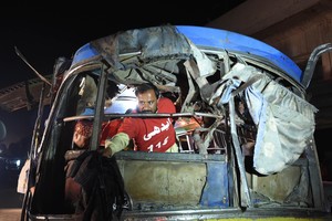 Pakistane sprogus autobusui žuvo 11 žmonių