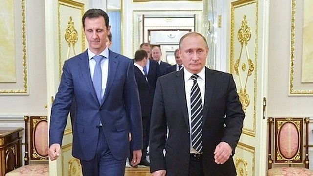 Maskvoje – netikėtas Sirijos prezidento Basharo al-Asado vizitas