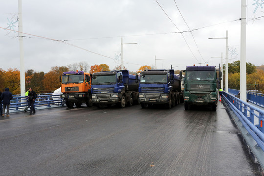 Lemtinga diena Panemunės tiltui – prasidėjo jo bandymai