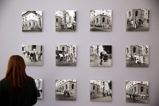 Penktadienį Nacionalinėje dailės galerijoje atidaryta Algimanto Kunčiaus paroda „Vaizdaraščiai“.<br>R.Danisevičiaus nuotr.