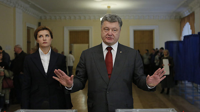 Rinkimai Ukrainoje parodys, kaip iš tiesų vertinamas P.Porošenka