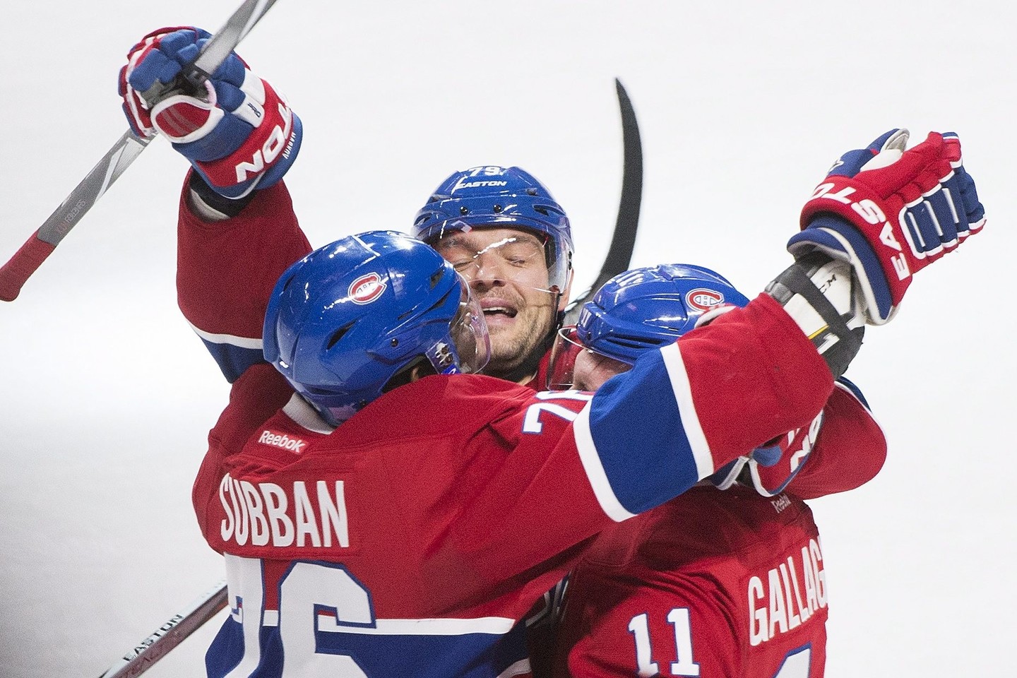 Monrealio „Canadiens“ ledo ritulininkai laimėjo devintąsias rungtynes iš eilės.<br>AP nuotr.