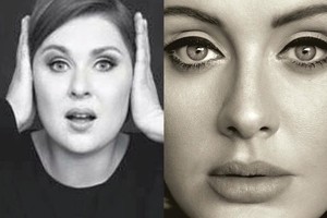 Dovilė Filmanavičiūtė kaip du vandens lašai panaši į britę Adele