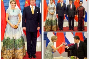 Karalienės Maximos iššūkis – vakarienė su Kinijos prezidentu