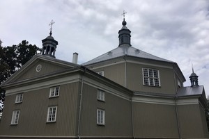 Aštuonkampės Griškabūdžio bažnyčios prabanga skirta maldoms