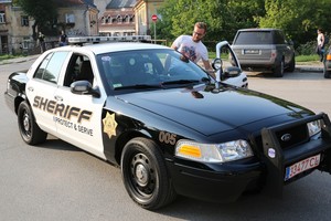 Lietuviškasis šerifas parduoda savo automobilį