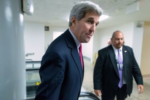 J.Kerry paskelbė – padarys galą „pragariškam“ Sirijos karui