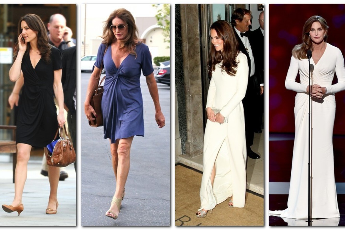 Caitlyn Jenner kopijuoja Kembridžo kunigaikštienės Catherine stilių?<br>„Scanpix“ ir „ViDA Press“ nuotr.