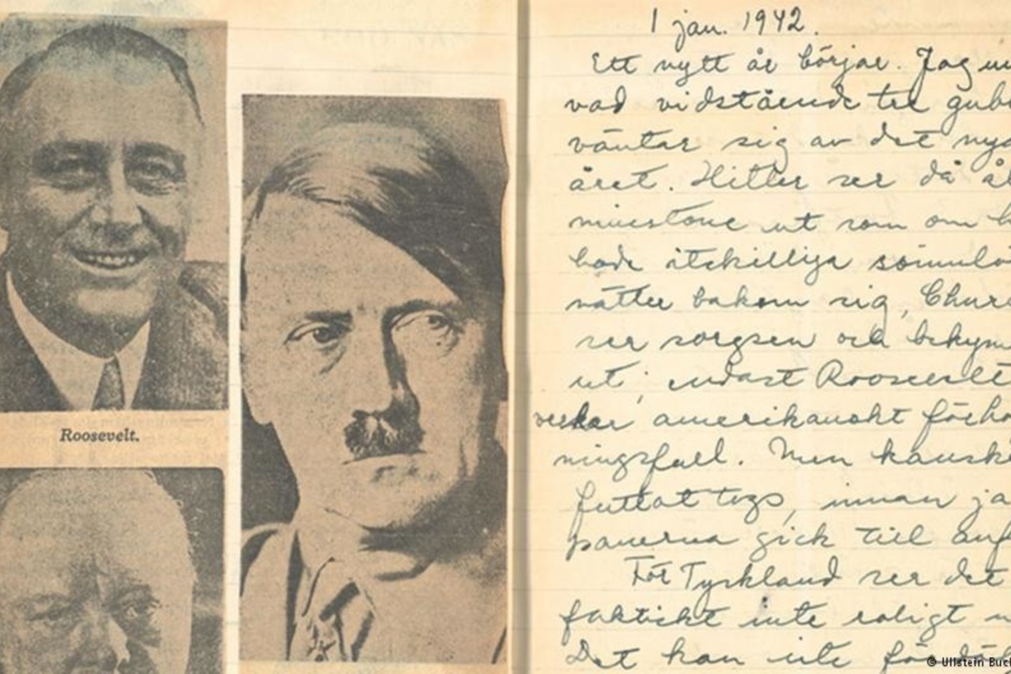 „Gaila, kad niekas nenušaus A.Hitlerio!“ – įrašas dienoraštyje 1942 m. sausio 1-ąją.