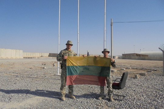 Lietuvos kariai galutinai pasitraukė iš Kandaharo