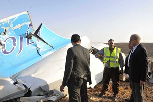 Pareigūnai rado Sinajuje sudužusio Rusijos lėktuvo juodąją dėžę