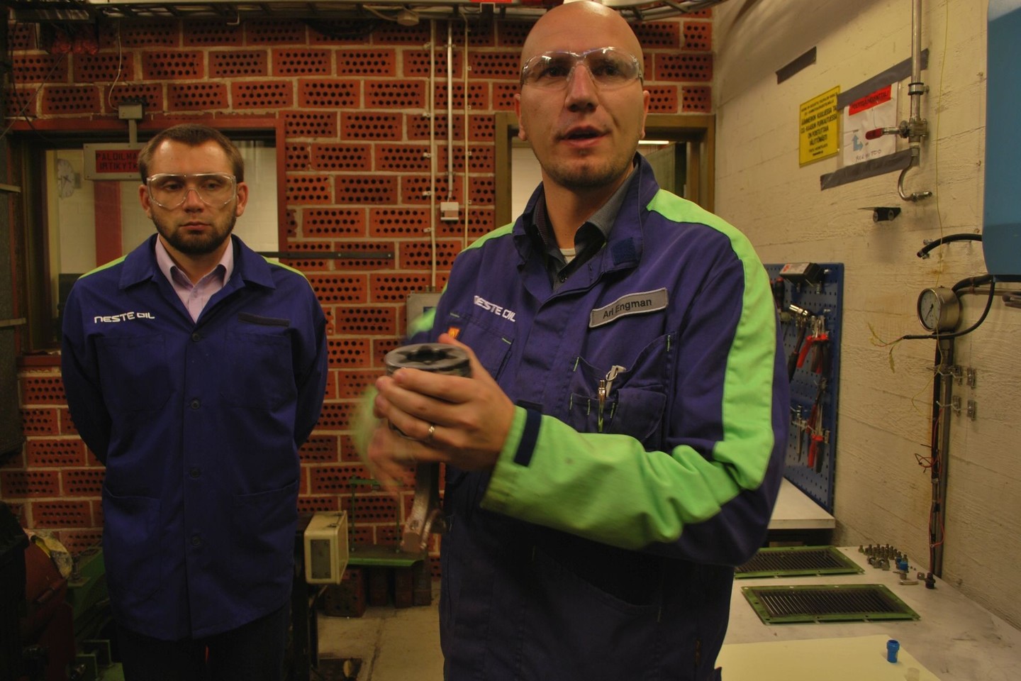 „Neste Oil“ variklių laboratorijos vadovas Aris Engmanas.<br>Sauliaus Rinkevičiaus nuotr.