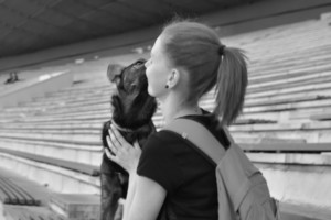 Šunį iš prieglaudos pasiėmusi mergina: „Buvo visko“