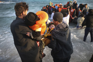 Spalį Europą pasiekė rekordinis skaičius migrantų