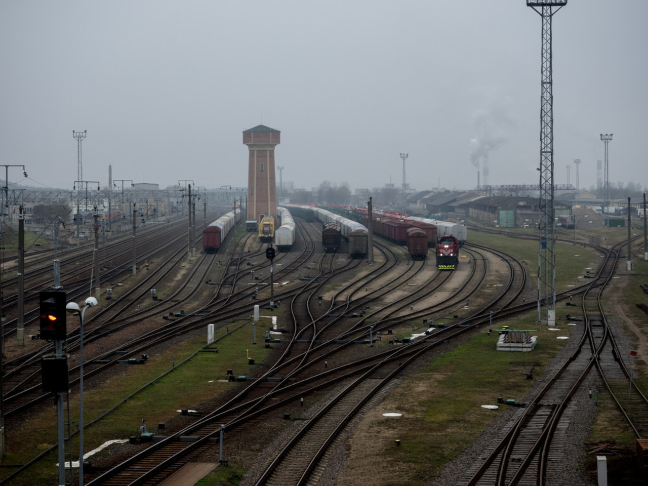 Vilniaus stoties aplinka.<br>V.Ščiavinsko nuotr.
