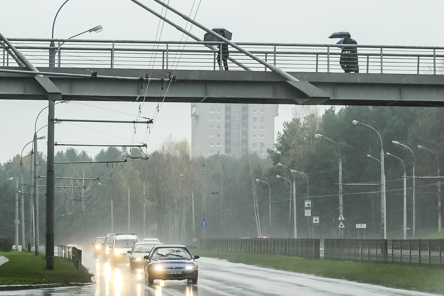 Penktadienį daug kur palis, naktį vyraus silpnas lietus.