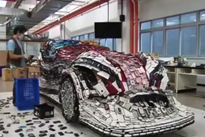 Nepatikėsite, iš ko pagamintas šis automobilis