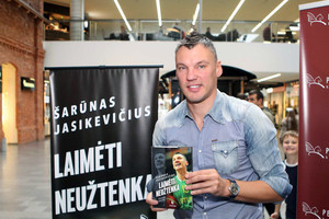 Krepšininkas Šarūnas Jasikevičius išleido knygą