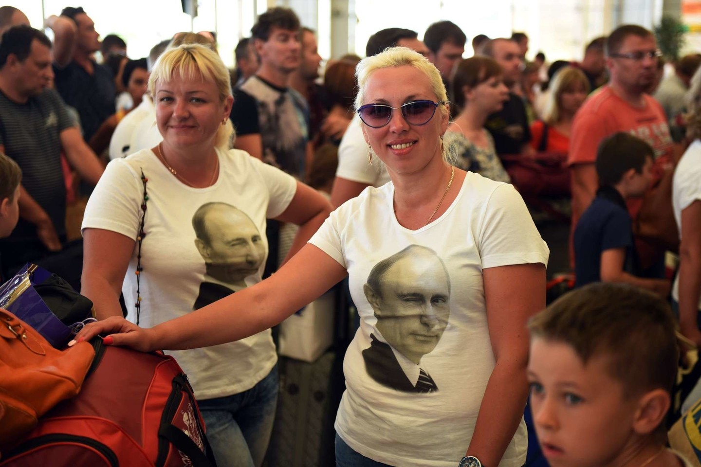 Palaikymas V.Putinui vis dar didžiulis.<br>AFP nuotr.