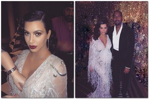 Netrukus gimdysianti K. Kardashian pribloškė neregėta elegancija