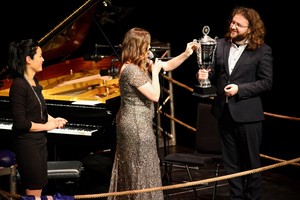 Lietuvių pianistas sutriuškino varžovę bokso ringe