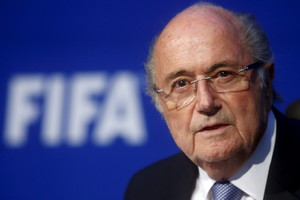 Nervinio šoko ištiktas Seppas Blatteris paguldytas į ligoninę