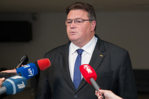 Linas Linkevičius priminė apie Baltarusijos atominę elektrinę