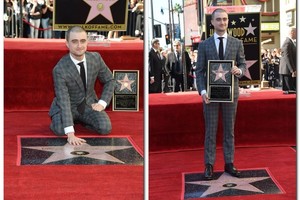 Danielis Radcliffe'as pagerbtas žvaigžde Holivudo Šlovės alėjoje