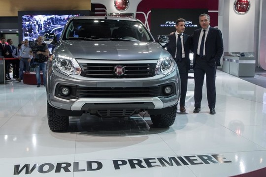 „Fiat“ pristatė įspūdingo dydžio pikapą