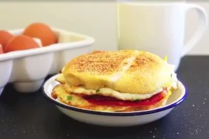 Nustebinkite savo šeimą kitaip paruošta kiaušiniene