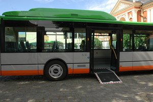 Klaipėdos autobusai „kalbasi“ su aklaisiais ir silpnaregiais