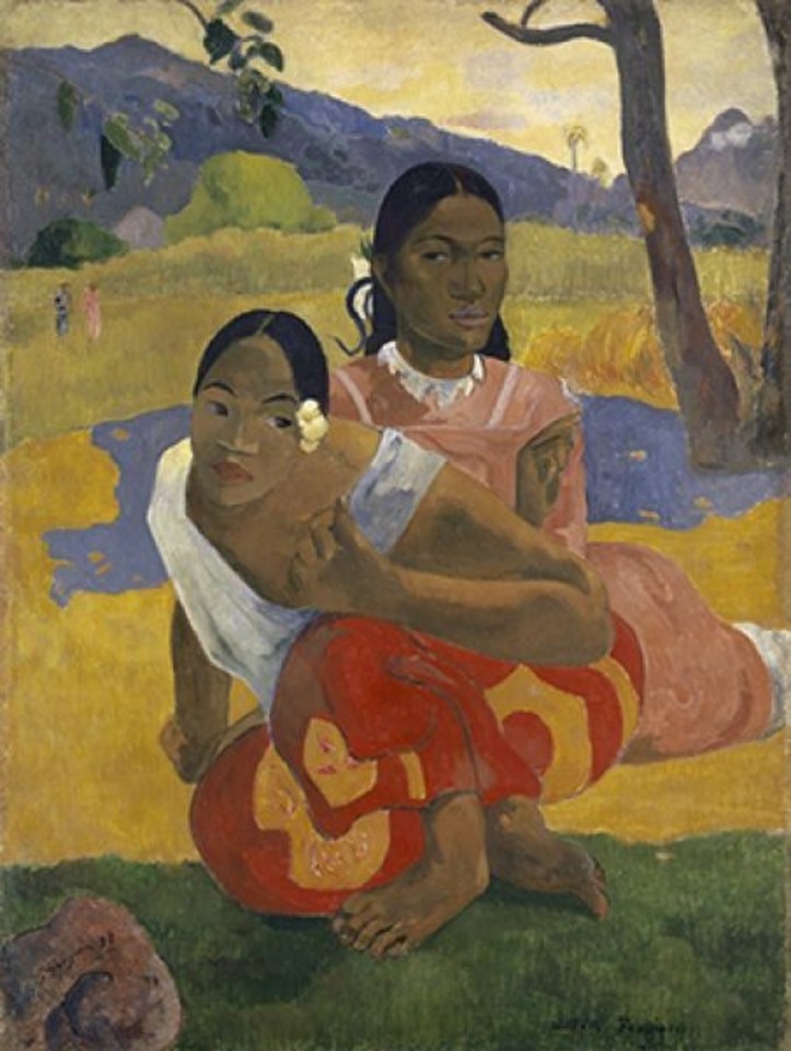 P.Gauguino paveikslas „Kada vestuvės?“ dabar yra Katare.