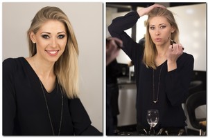 S. Daukšaitė-Petrulėnė mokosi vizažo paslapčių – keis profesiją?