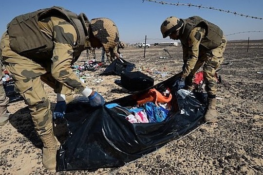 Rusija pripažino, kad lėktuvas nukrito dėl teroro akto